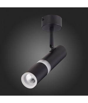 ST106.442.08 Светильник потолочный Черный LED 1*8W 4000K 624Lm Ra>80 D70xH165 170-240V ESCOPIO-foto4