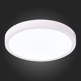 ST112.532.24 Светильник настенно-потолочный Белый LED 1*24W 3000K 1 735Lm Ra80 120° IP20 D288xH28 90-265V NUBES-foto5