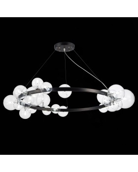 SL1165.403.24 Светильник подвесной ST-Luce Черный/Прозрачный G4 24*5W NECTON-foto9