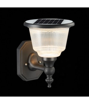 SL9502.401.01 Светильник уличный настенный ST-Luce Черный/Черный, Прозрачный LED 1*2W 3000-6000K SOLARIS-foto9