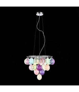 SL432.153.05 Светильник подвесной ST-Luce Хром/Разноцветный E27 5*60W SOSPIRO-foto9