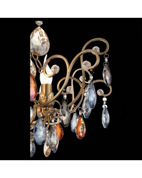 SL421.303.08 Люстра подвесная ST-Luce Бронза/Мульти E14 8*40W VIANETA-foto8