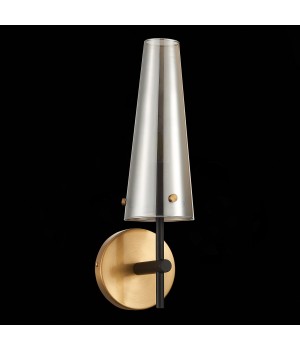 SL1209.301.01 Бра ST-Luce Бронза,Черный/Дымчатый E14 1*40W MORAVE-foto4