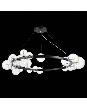 SL1165.403.24 Светильник подвесной ST-Luce Черный/Прозрачный G4 24*5W NECTON-foto8