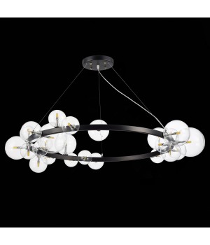 SL1165.403.24 Светильник подвесной ST-Luce Черный/Прозрачный G4 24*5W NECTON-foto8