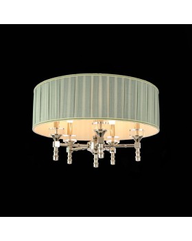 SL1121.103.05 Светильник подвесной ST-Luce Никель/Оливковый E14 5*40W OLEO-foto4