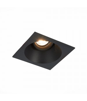 ST207.418.01 Св-к встр. Мат. черный GU10 1*50W L103xW103xH52 220V Без ламп GROSI-foto11