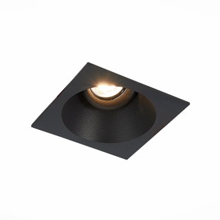 ST207.418.01 Св-к встр. Мат. черный GU10 1*50W  L103xW103xH52 220V Без ламп GROSI-foto11