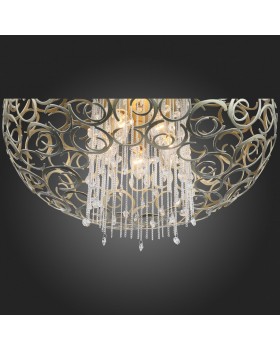 SL1101.203.05 Люстра подвесная ST-Luce Шампань/Шампань, Прозрачный E14 5*40W DOLCIMA-foto5