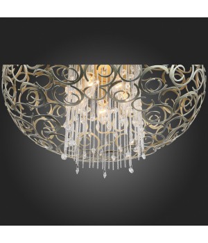 SL1101.203.05 Люстра подвесная ST-Luce Шампань/Шампань, Прозрачный E14 5*40W DOLCIMA-foto5