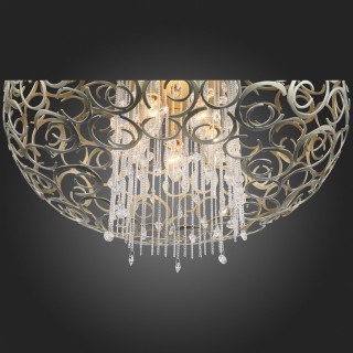 SL1101.203.05 Люстра подвесная ST-Luce Шампань/Шампань, Прозрачный E14 5*40W DOLCIMA-foto5