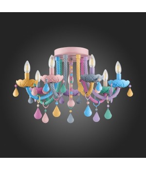 SL1700.782.07 Люстра потолочная ST-Luce Разноцветный E14 7*40W FIATA-foto6