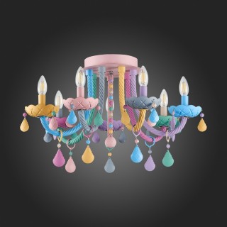 SL1700.782.07 Люстра потолочная ST-Luce Разноцветный E14 7*40W FIATA-foto6
