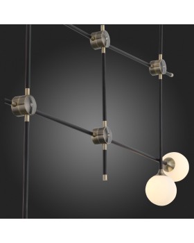 SL429.403.06 Светильник подвесной ST-Luce Черный, Золото/Белый G9 6*5W BASTONCINO-foto9