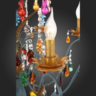 SL426.763.08 Люстра подвесная ST-Luce Разноцветный E14 8*40W JOANNA-foto15