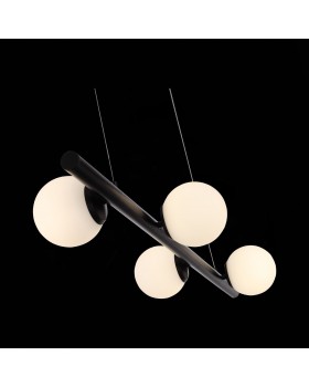 SL395.403.04 Люстра подвесная ST-Luce Черный/Белый LED 4*8W 4000K DONOLO-foto5