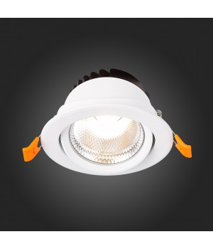 ST211.538.10.36 Св-к встр. Белый LED 1*10W 3000K 750Lm Ra80 36° IP20 D109xH65 220-240V MIRO-foto5