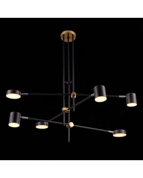 SL1604.432.06 Светильник потолочный ST-Luce Черный, Латунь/Черный LED 6*5W 3000K RODRIGO-foto11