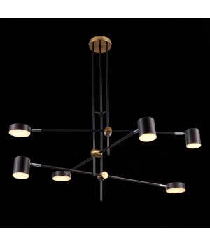 SL1604.432.06 Светильник потолочный ST-Luce Черный, Латунь/Черный LED 6*5W 3000K RODRIGO-foto11