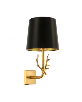 SL1123.201.01 Светильник настенный ST-Luce Латунь/Черный, Золотистый E14 1*40W VELOSSA-foto2