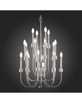 SLD007.103.20 Люстра подвесная ST-Luce Никель/Прозрачный E14 20*40W SONITA-foto5