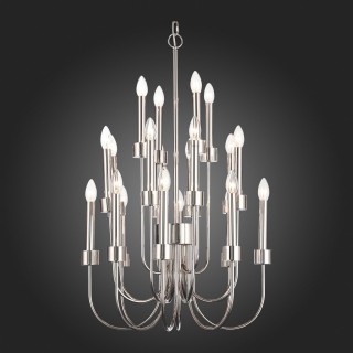 SLD007.103.20 Люстра подвесная ST-Luce Никель/Прозрачный E14 20*40W SONITA-foto5