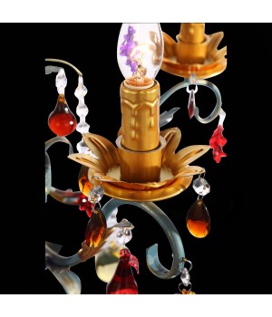 SL426.763.05 Люстра подвесная ST-Luce Разноцветный E14 5*40W JOANNA-foto12
