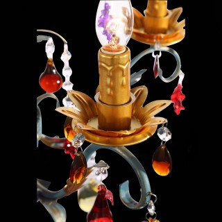 SL426.763.05 Люстра подвесная ST-Luce Разноцветный E14 5*40W JOANNA-foto12