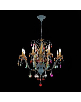 SL426.763.08 Люстра подвесная ST-Luce Разноцветный E14 8*40W JOANNA-foto11