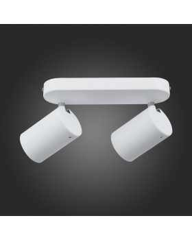 SL597.501.02 Спот ST-Luce Белый, Хром/Белый GU10 LED 2*3W FANALE-foto6