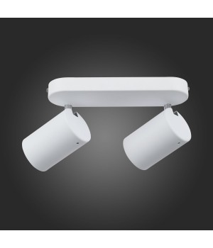 SL597.501.02 Спот ST-Luce Белый, Хром/Белый GU10 LED 2*3W FANALE-foto6