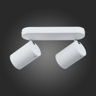 SL597.501.02 Спот ST-Luce Белый, Хром/Белый GU10 LED 2*3W FANALE-foto6