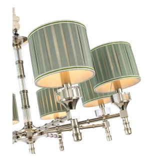 SL1121.103.08 Люстра подвесная ST-Luce Никель/Оливковый E14 8*40W OLEO-foto3
