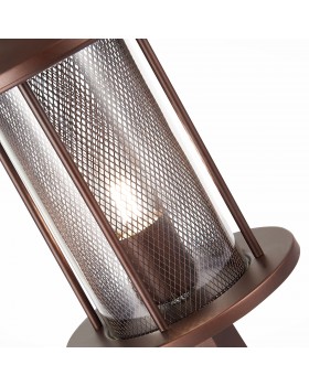 SL080.405.01 Светильник уличный наземный ST-Luce Темный кофе/Прозрачный, Темный кофе E27 1*60W LASTERO-foto3