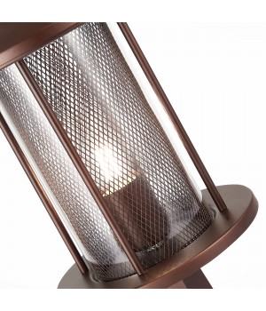 SL080.405.01 Светильник уличный наземный ST-Luce Темный кофе/Прозрачный, Темный кофе E27 1*60W LASTERO-foto3