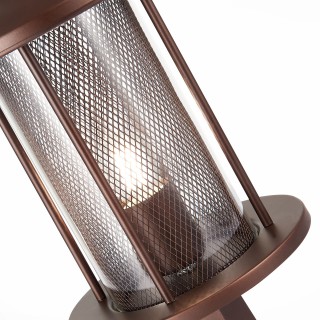 SL080.405.01 Светильник уличный наземный ST-Luce Темный кофе/Прозрачный, Темный кофе E27 1*60W LASTERO-foto3