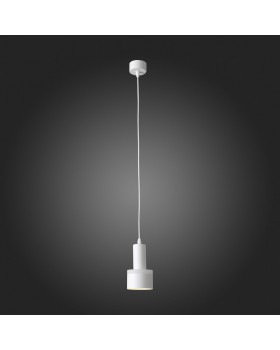 ST102.503.12 Светильник подвесной Белый LED 1*12W 3000K 936Lm Ra>80 120° IP20 D100xH160 170-240V PANAGGIO-foto4