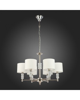 SL1751.103.06 Люстра подвесная ST-Luce Никель/Белый E14 6*40W ENITA-foto8