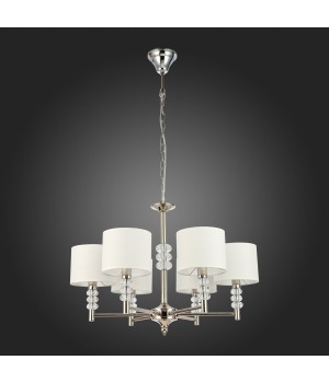 SL1751.103.06 Люстра подвесная ST-Luce Никель/Белый E14 6*40W ENITA-foto8