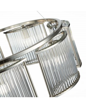 SL1627.103.07 Люстра подвесная ST-Luce Хром/Прозрачный E14 7*40W Velletri-foto10