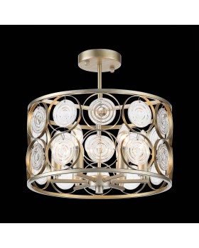 SL1105.202.06 Светильник потолочный ST-Luce Золотистый с патиной/Золотистый, Прозрачный E14 6*60W SERANDA-foto11