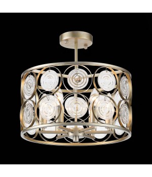 SL1105.202.06 Светильник потолочный ST-Luce Золотистый с патиной/Золотистый, Прозрачный E14 6*60W SERANDA-foto11