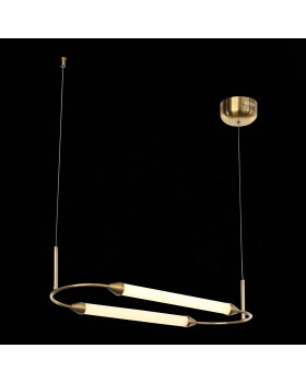 SL6004.313.02 Подвес ST-Luce Латунь/Белый LED 2*10W 3000K OLBIA-foto4