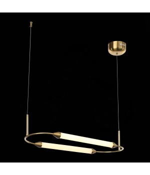 SL6004.313.02 Подвес ST-Luce Латунь/Белый LED 2*10W 3000K OLBIA-foto4