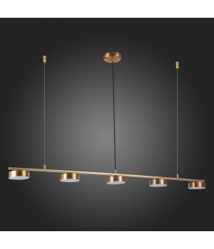 SL6000.303.05 Светильник подвесной ST-Luce Латунь/Латунь LED 5*7W 3000K PANCES-foto8