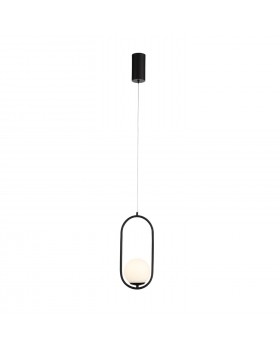 SL395.403.01 Подвес ST-Luce Черный/Белый LED 1*8W 4000K DONOLO