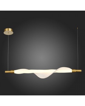 SL6109.203.01 Светильник подвесной ST-Luce Золотистый/Белый LED 1*25W 3000K ALBA-foto6