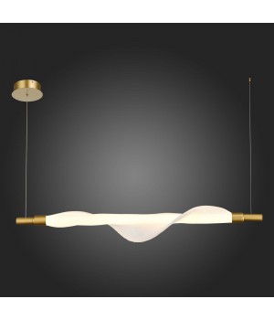 SL6109.203.01 Светильник подвесной ST-Luce Золотистый/Белый LED 1*25W 3000K ALBA-foto6