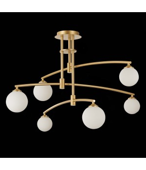 SL1208.302.06 Светильник потолочный ST-Luce Золотистый/Белый G9 6*5W SEMBRARE-foto5