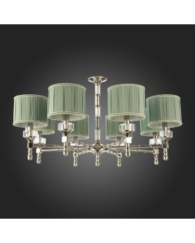 SL1121.103.08 Люстра подвесная ST-Luce Никель/Оливковый E14 8*40W OLEO-foto8